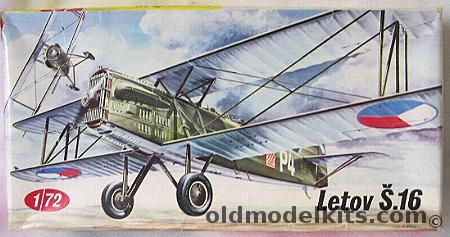 KP 1/72 Letov S.16 (S-16) - Czech Air Force plastic model kit